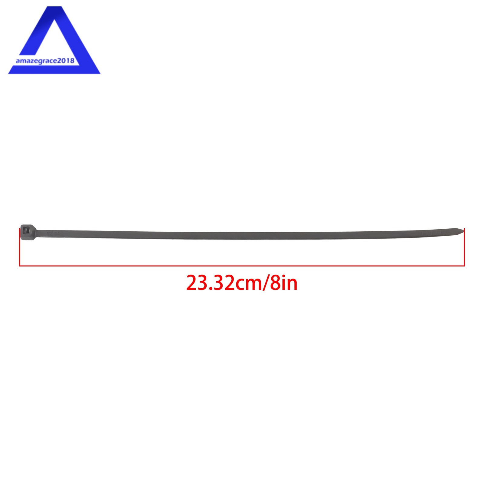 1000 Pack Cable Zip Ties 8-inch Wire Ties & 40LBS High Tensile Strength