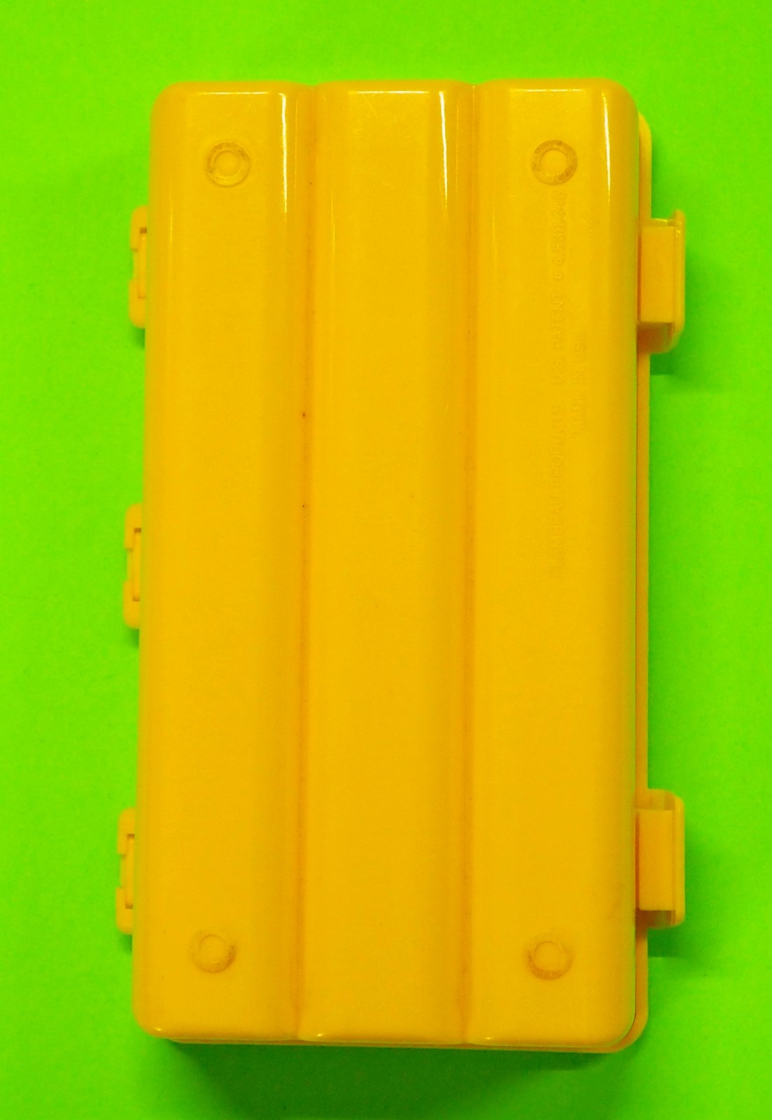 Forster Products Yellow Plastic Storage Box-NOS