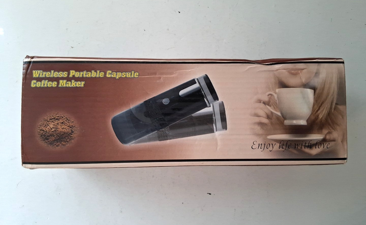 Wireless Portable Capsule Coffee Maker New Open Box Travel Gift