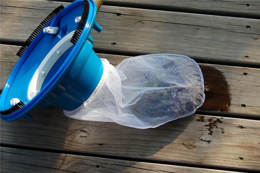 Fine Mesh Bag Replacement with Pull & Lock Cord for Pool Leaf Vacuum, Eater, ...
