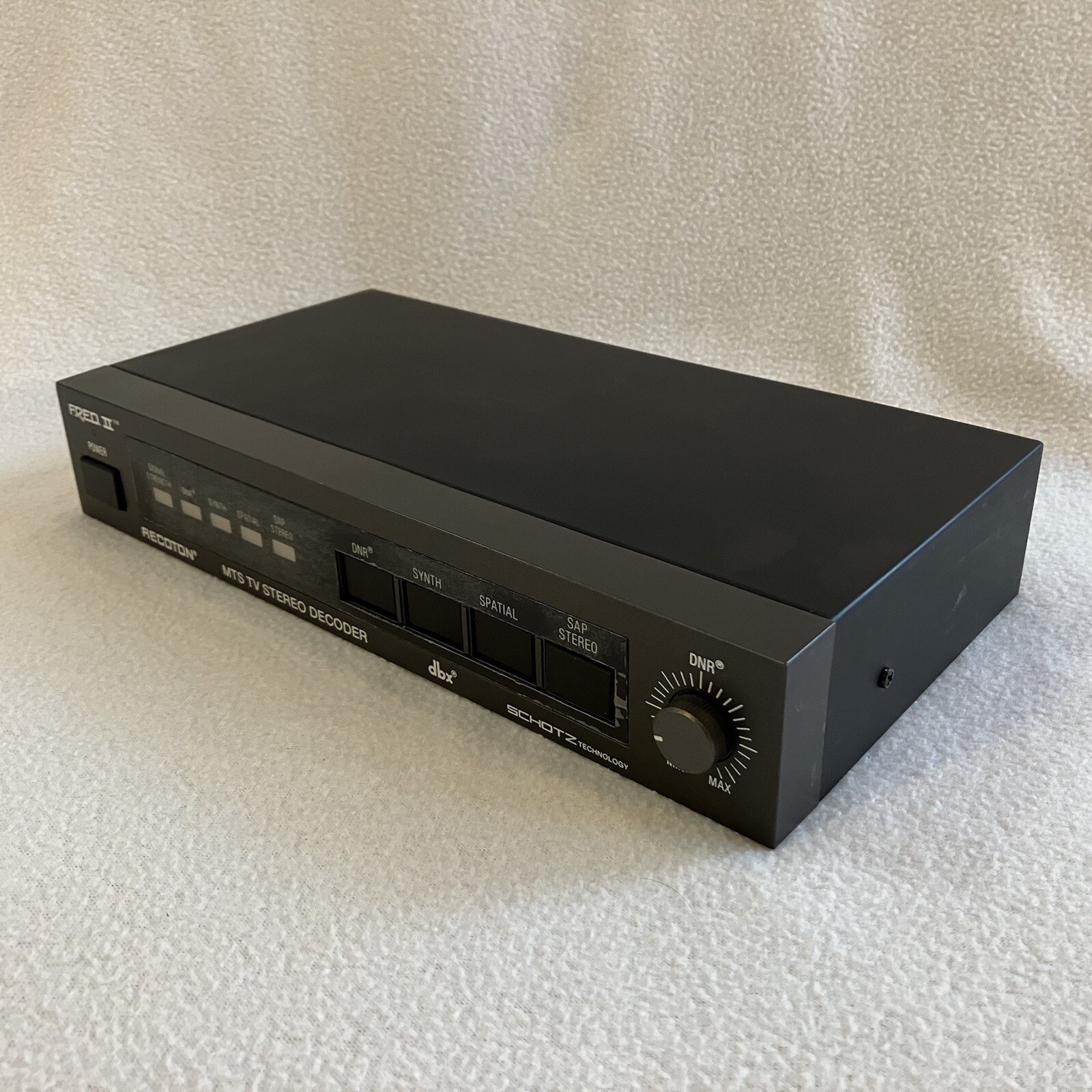 Recoton MTS TV Stereo Decoder DBX Model V623 - Schotz Technology Fred II