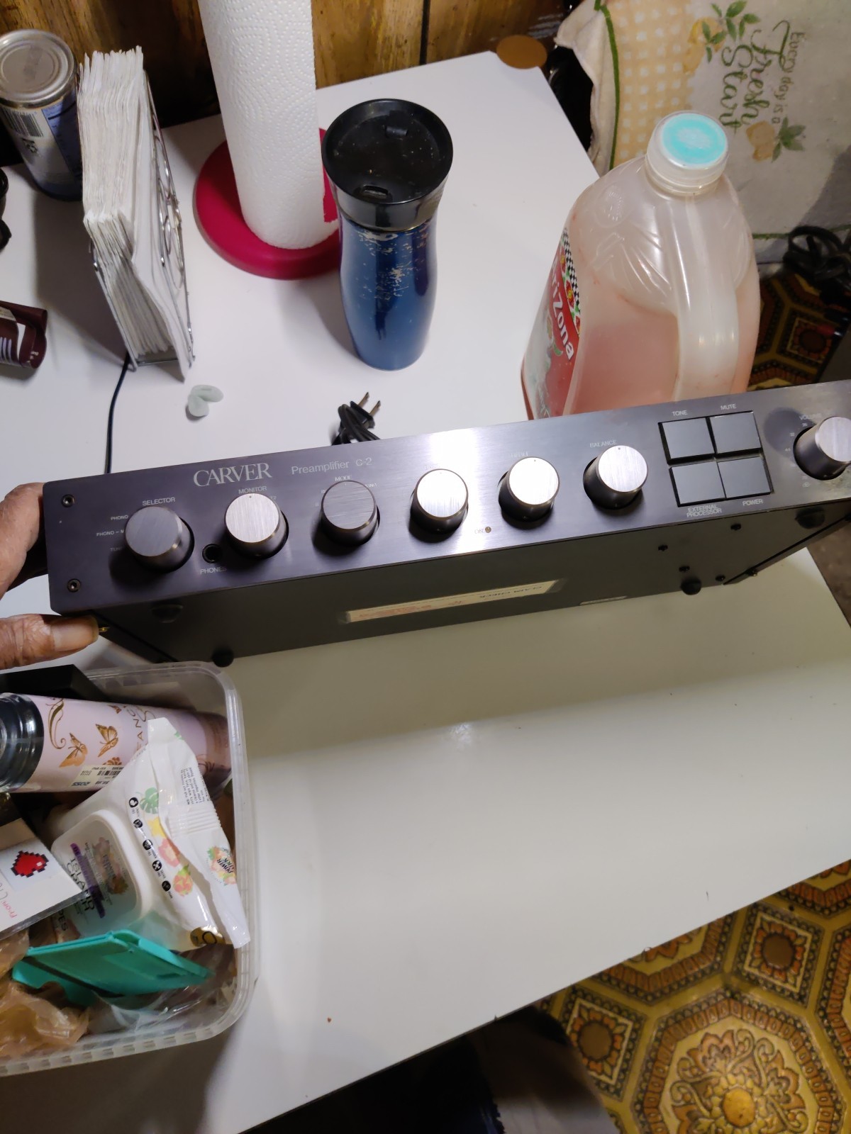 Vintage Carver Preamplifier C-2