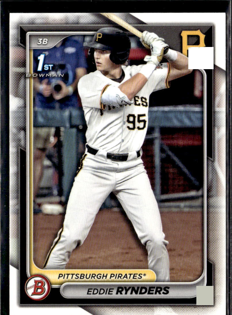 2024 Bowman Draft Paper Eddie Rynders Pittsburgh Pirates #BD-180 5 Card Lot