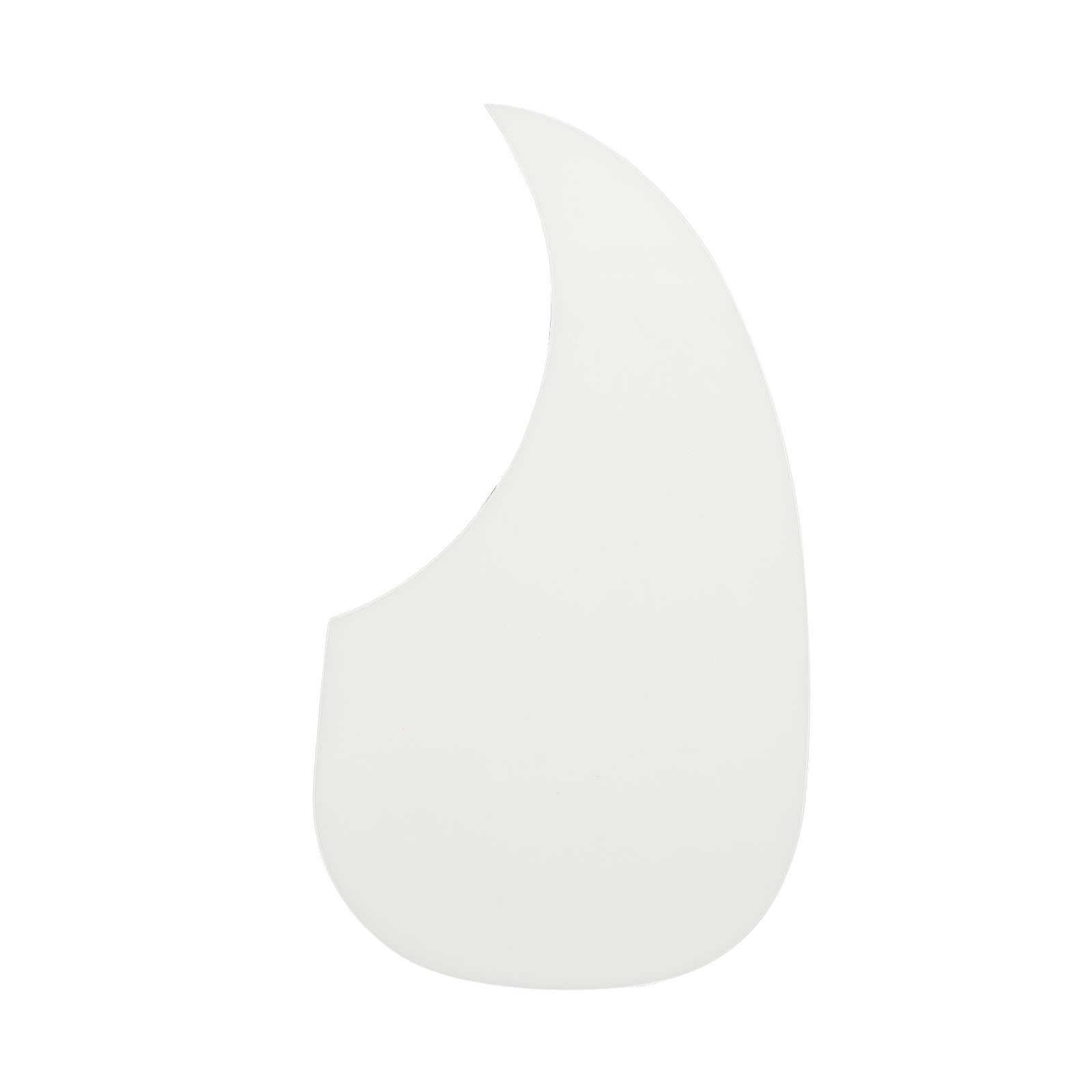 Guitar Pickguard Fit 41 Inch Right Handed Water Drop Shape White