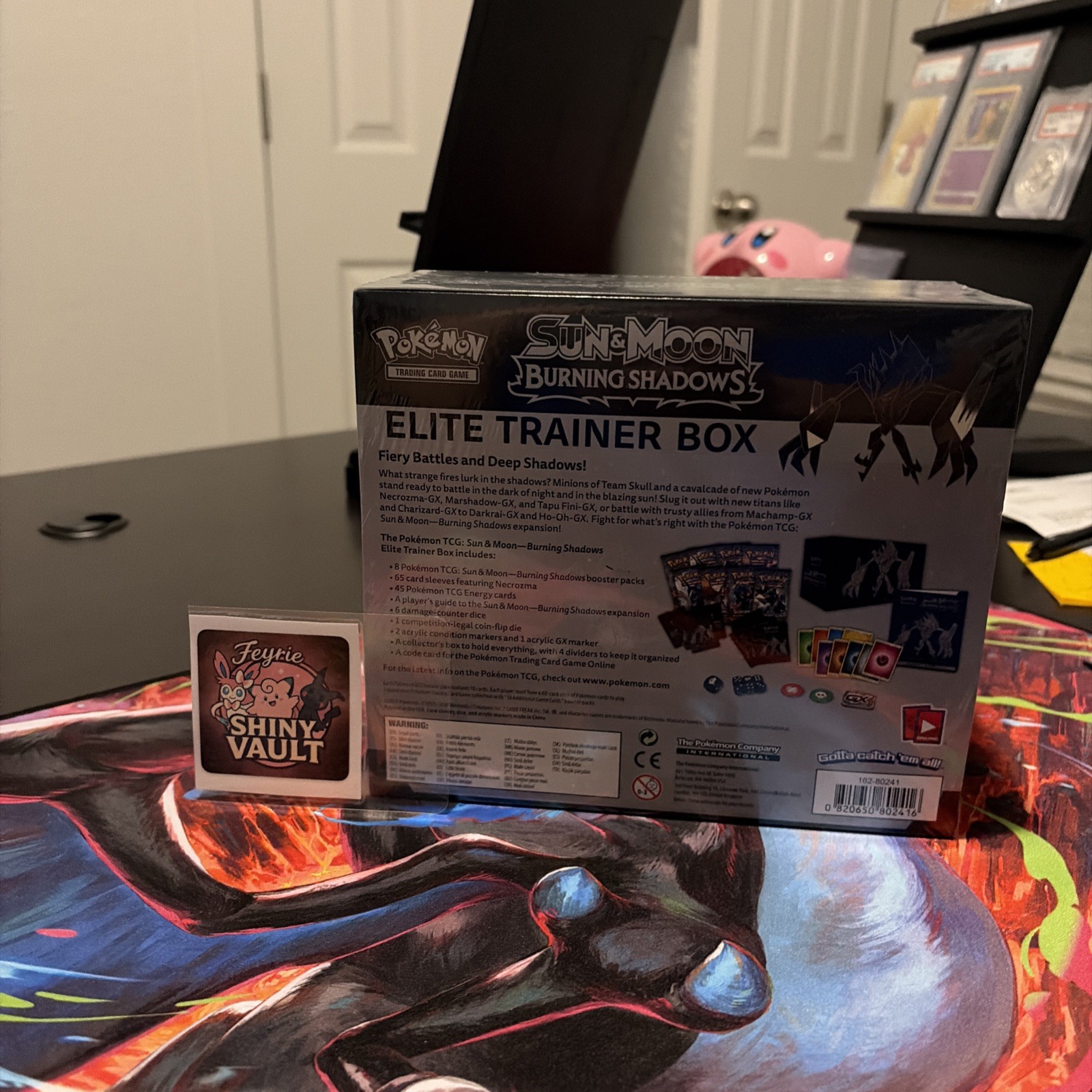 Pokemon Sun and Moon Burning Shadows Elite Trainer Box