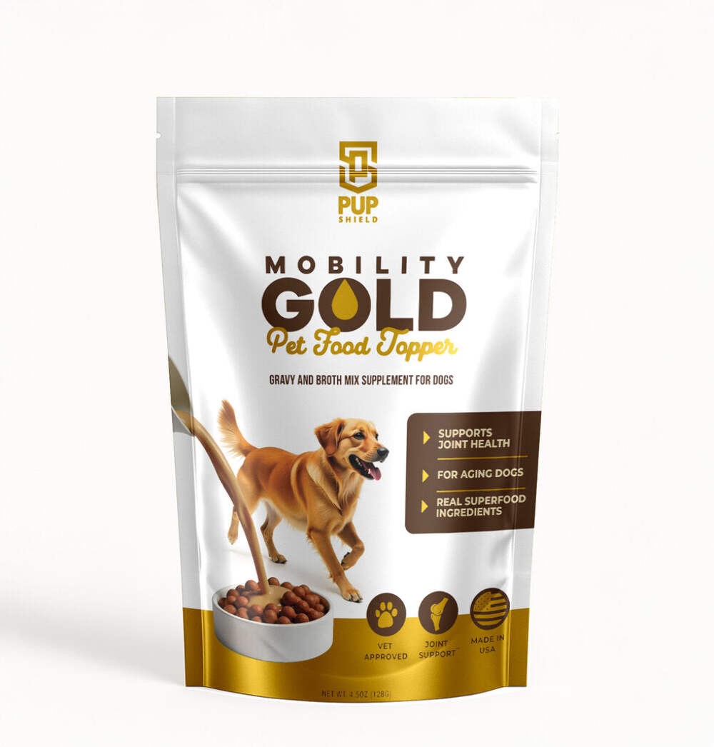 PUP SHIELD MOBILITY GOLD PET FOOD TOPPER *30 DAY SUPPLY*