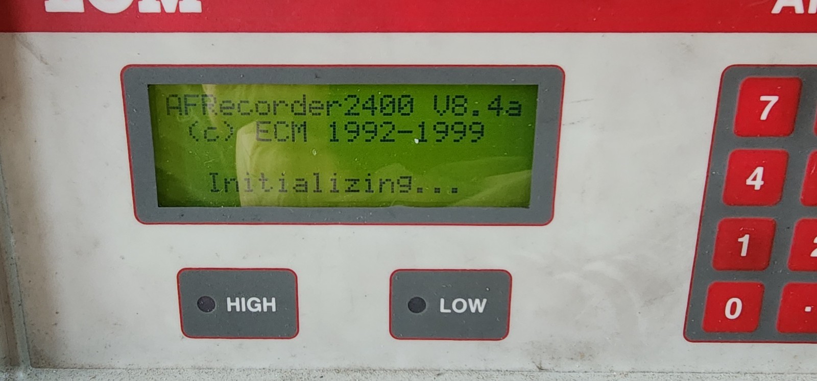 ECM AFRecorder 2400G AFR lambda wideband meter w RPM ignition spark timing MAP