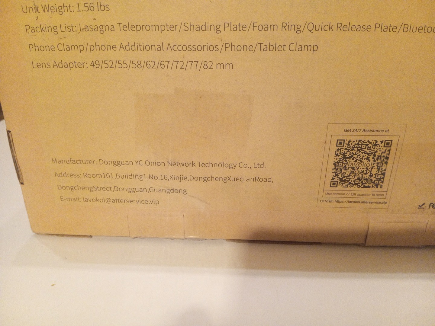DSLR Smartphone Teleprompter Kit w/ Case Phone Tablet Video Script Reader