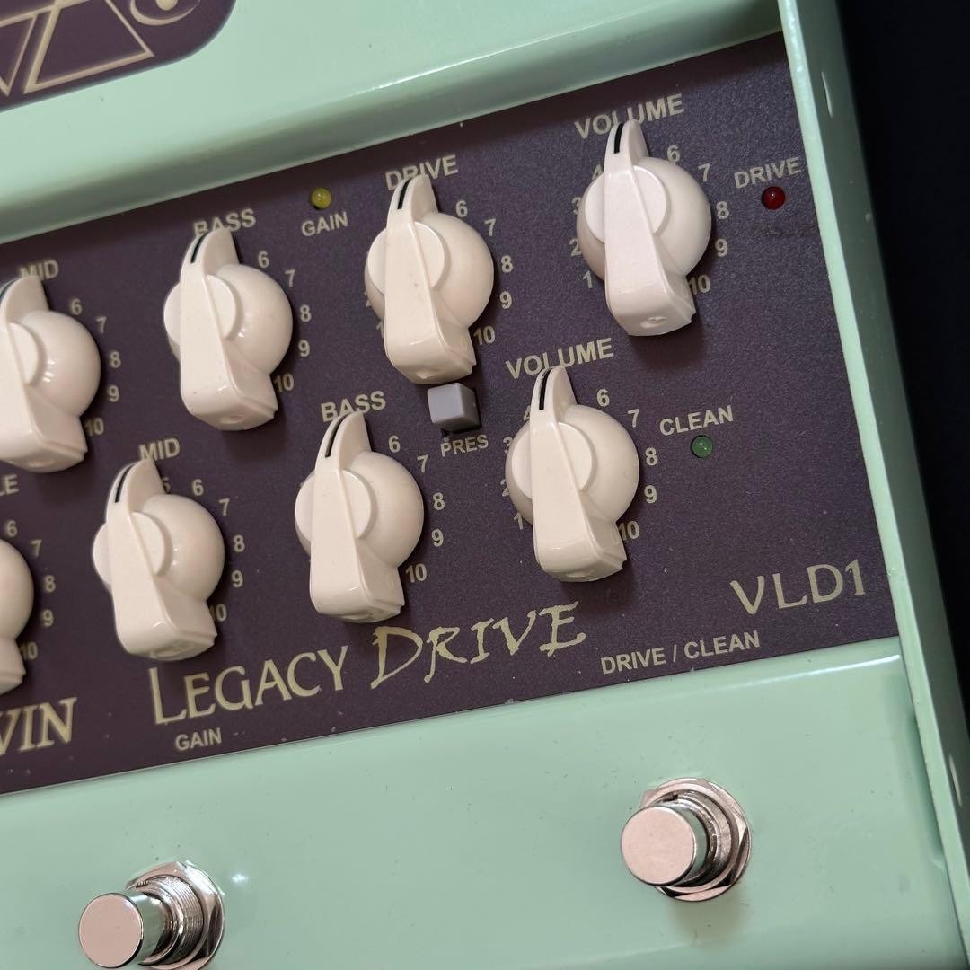 Carvin VLD1 Legacy Drive Steve Vai Signature Tube Preamp Pedal
