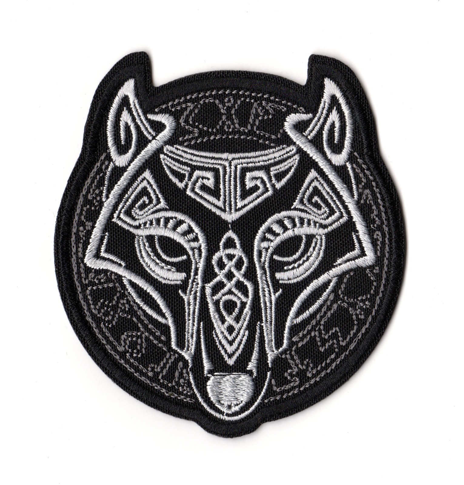 Fenrir Patch Wolf Norse Mythology Viking Loki Hel Odin God Fenrisulfr Logo