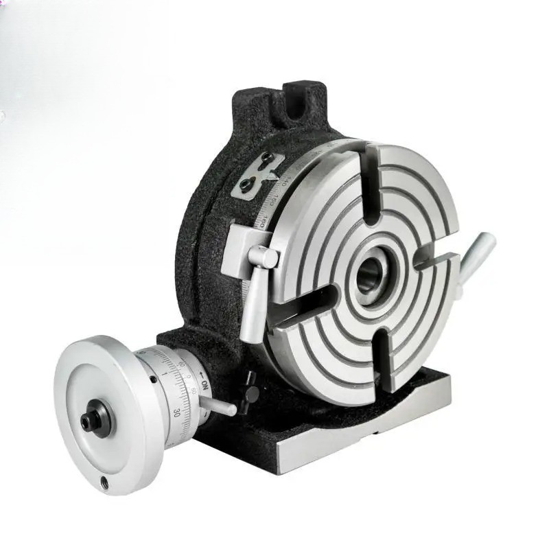 High-Precision Vertical/Horizontal Dual-Use Indexing Milling Machine Rotary Tabl