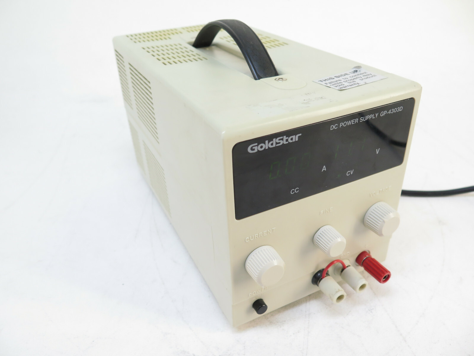 GoldStar / LG GP-4303D DC Digital Power Supply 0-30V 0-3A