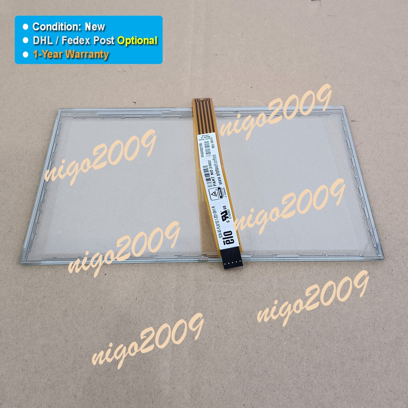 Original New ELO E499047 SCN-A5-FLW10.1-Z01-0H1-R SCN-AT-FLW10.1-Z01-0H1-R Touch