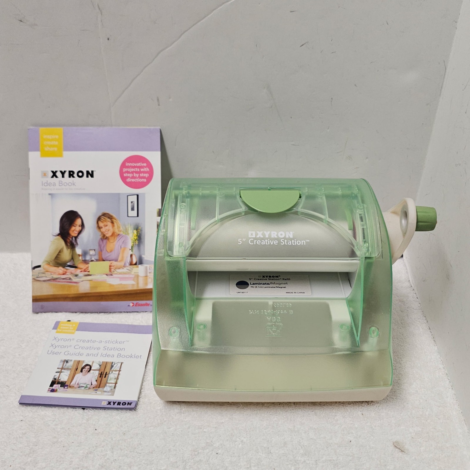 Xyron 5" Creative Station Machine – Original Box & Paperwork