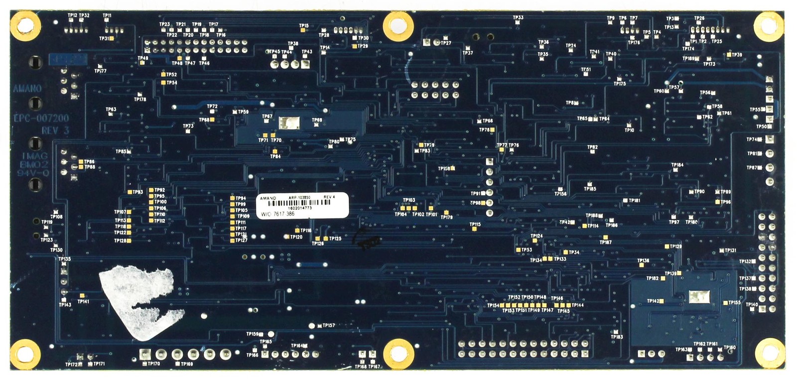 Amano EPC-007200 Time Clock Control Board