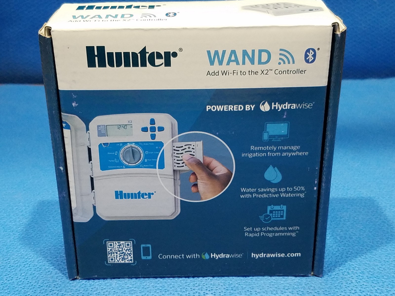 Hunter Wand Smart WiFi Module for X2 Controller Hydrawise App, 2.4GHz, Bluetooth