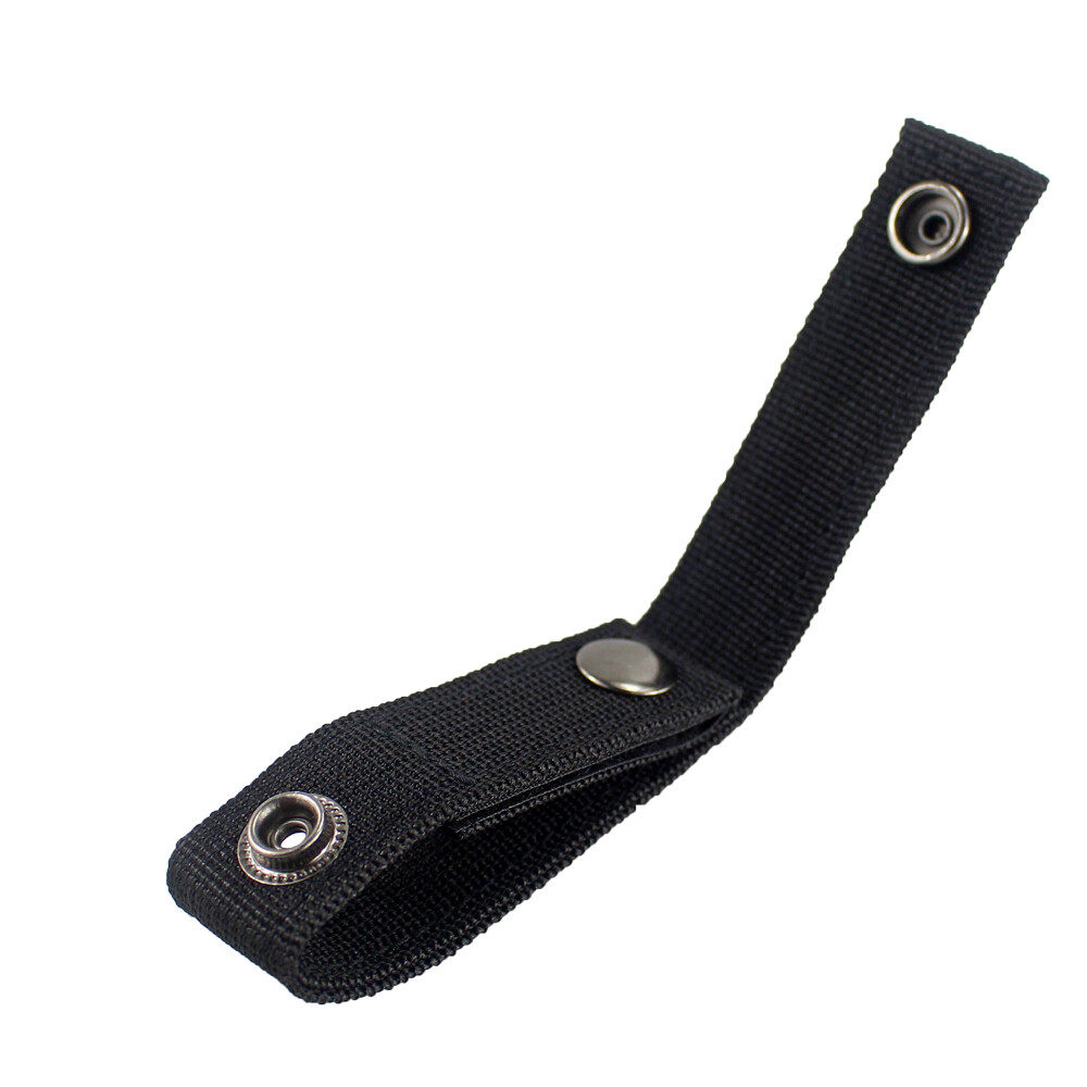 Tactical Duty Belt Molle Handcuff Strap Case 1" Webbing Strap Holder Strong Snap