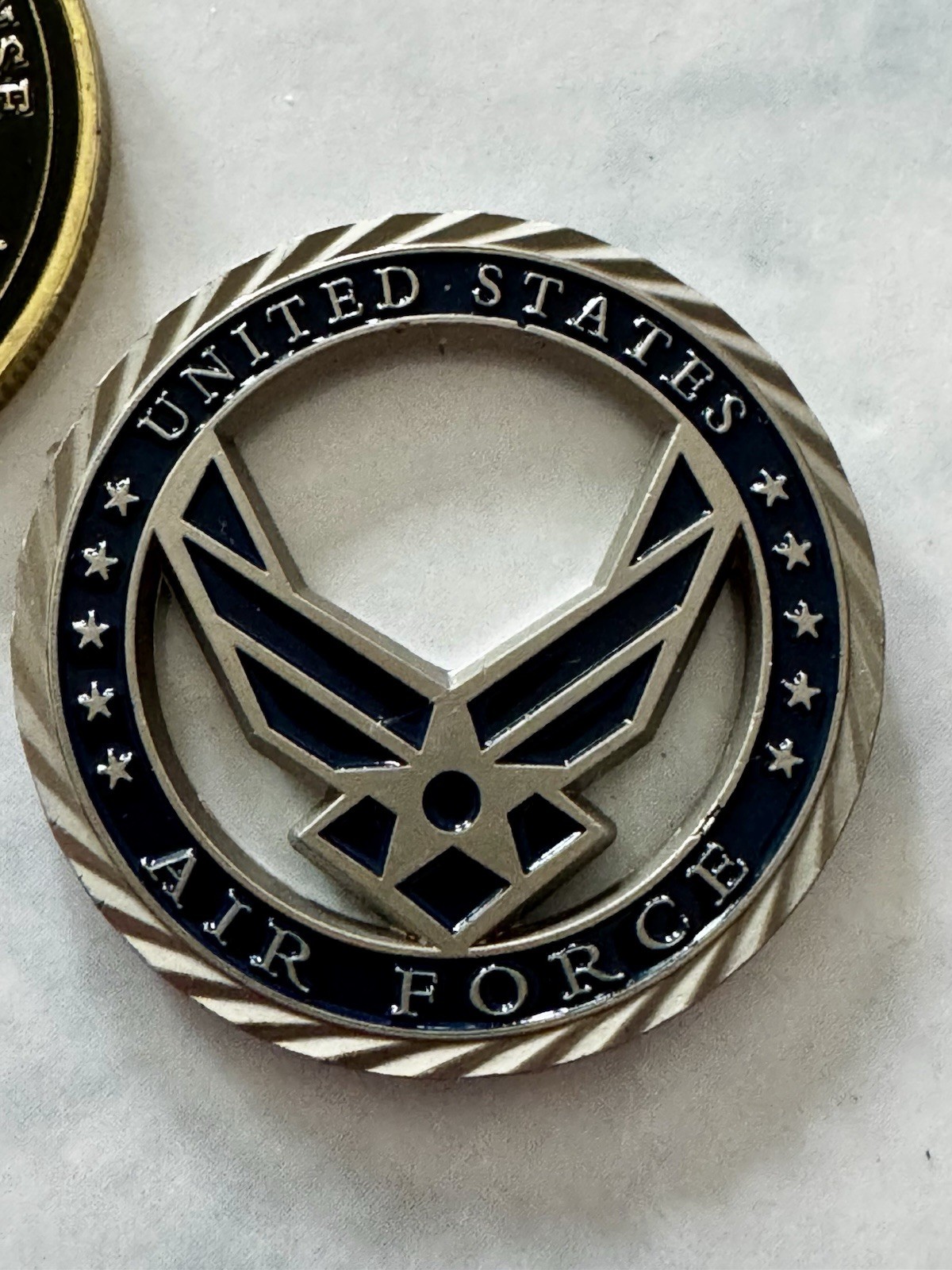 United States Air Force Challenge Coin USAF values Coin 1.57 Inch Diameter