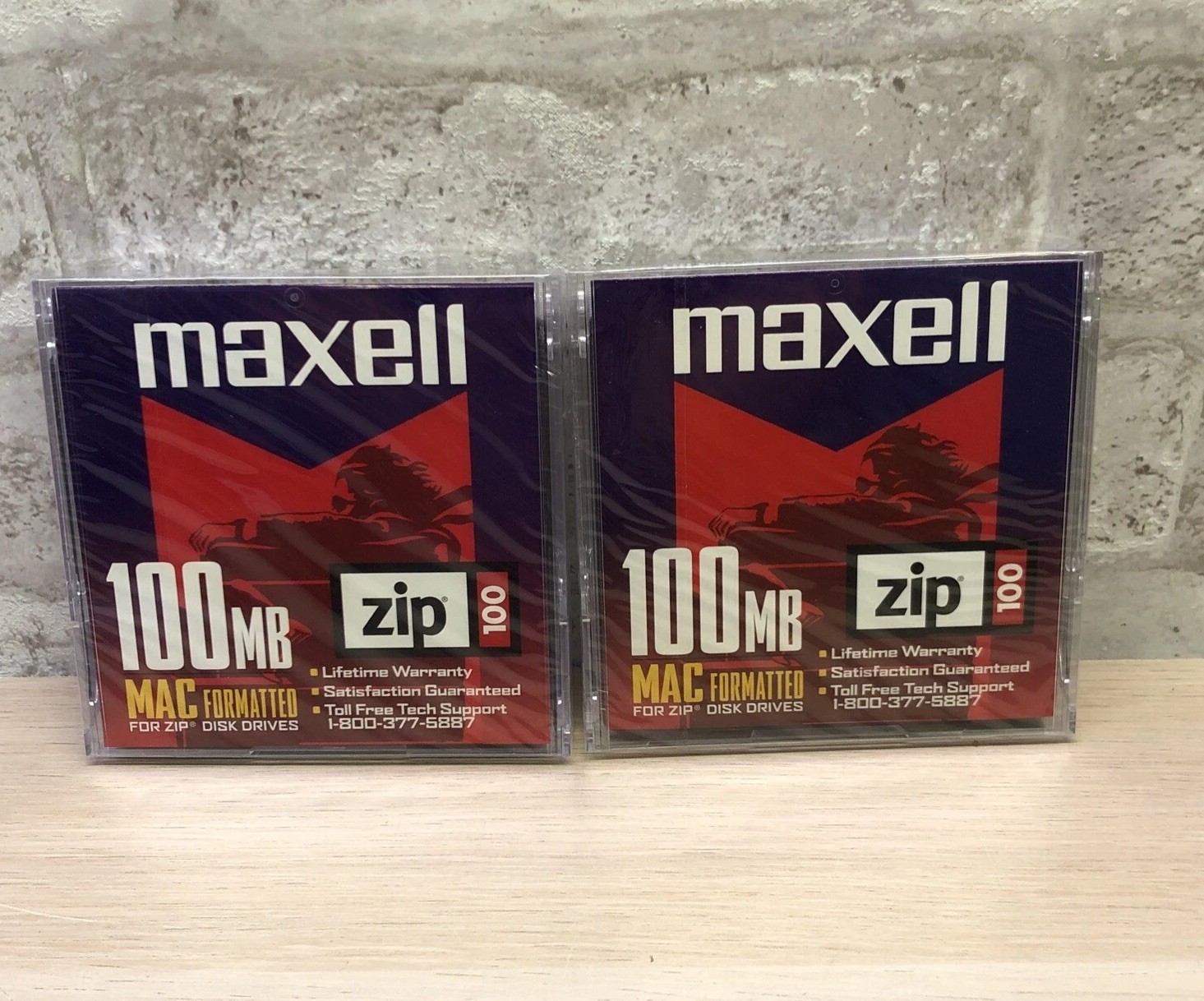 Maxell 100MB Zip Disk (2-Pack) MAC Discontinued by Manufacturer
