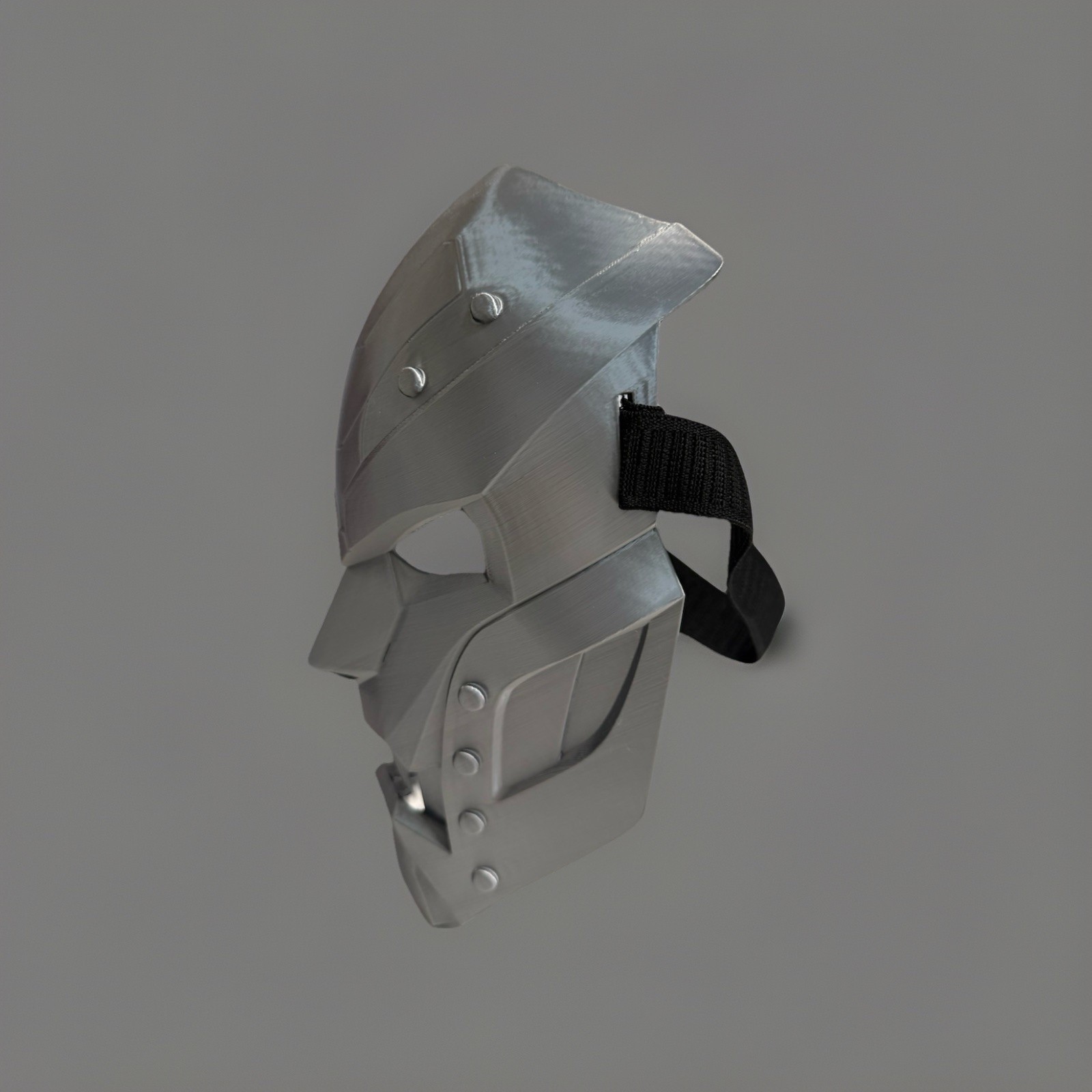 Fortnite Dr Doom Mask-Chrome Silver