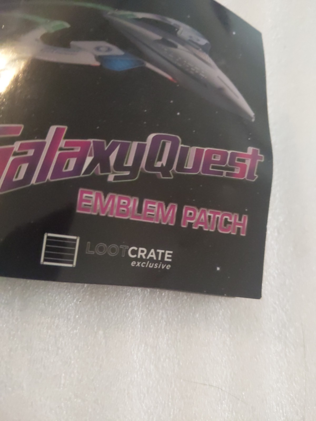 Galaxy Quest Patch Replica Emblem Loot Crate Exclusive Sci-fi 2.75" x 2.75" New