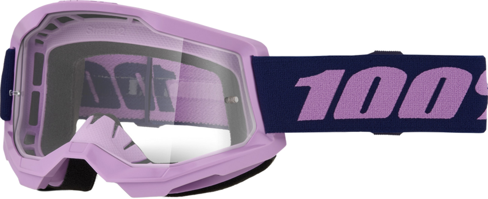 100 Percent Strata 2 Clear Lens Goggles