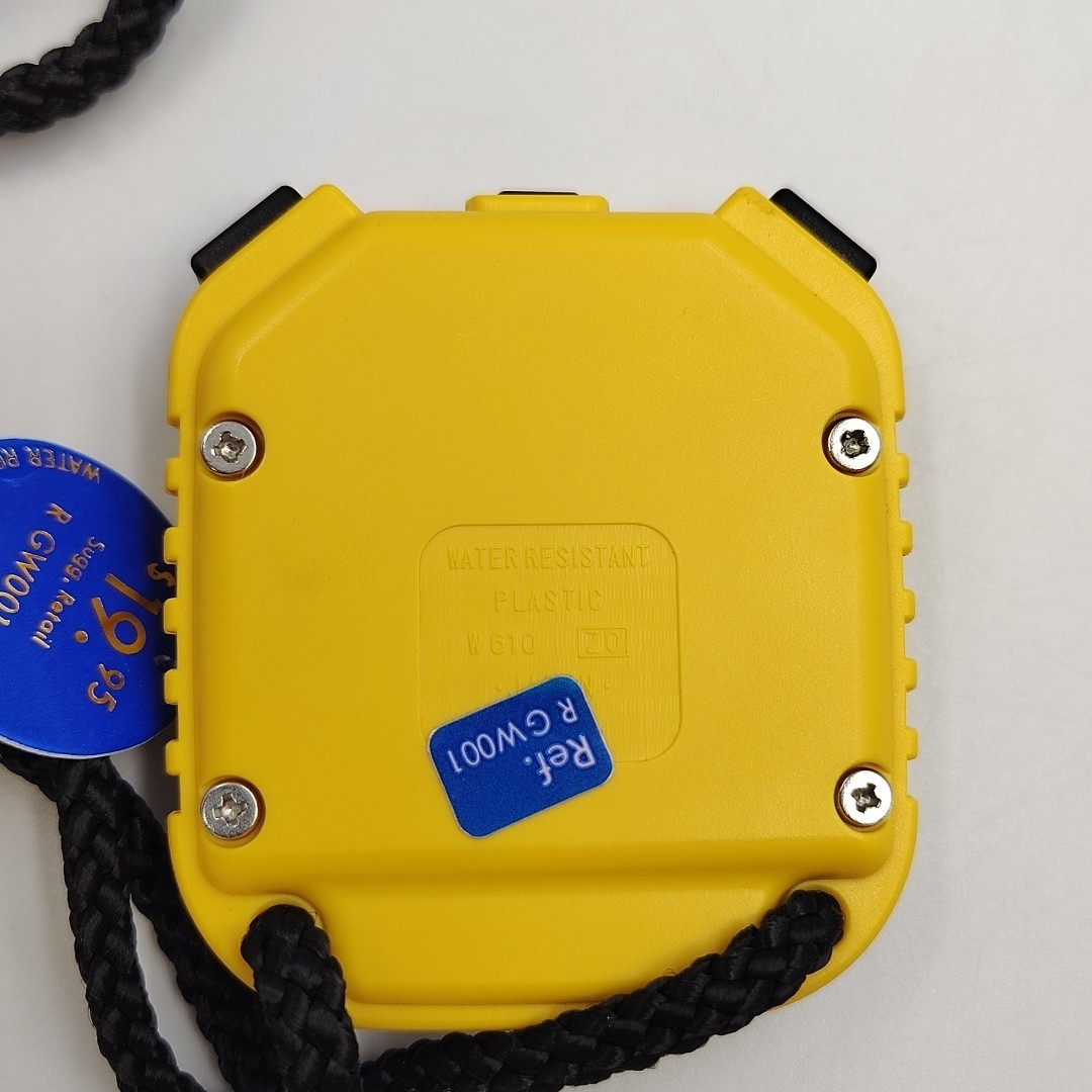 Lorus W610 5000 VT Stopwatch Original Case Untested No Battery