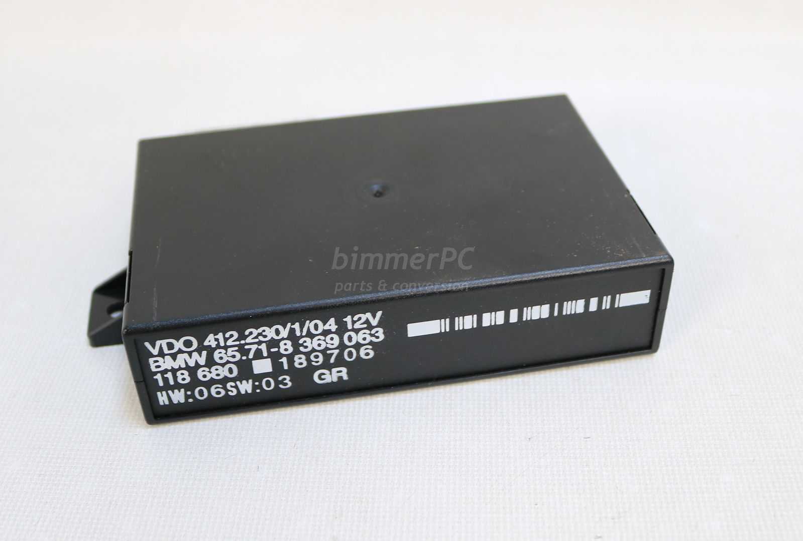 BMW E36 3-Series Z3 Cruise Control Module Tempomat Computer Unit 1995-2001 OEM