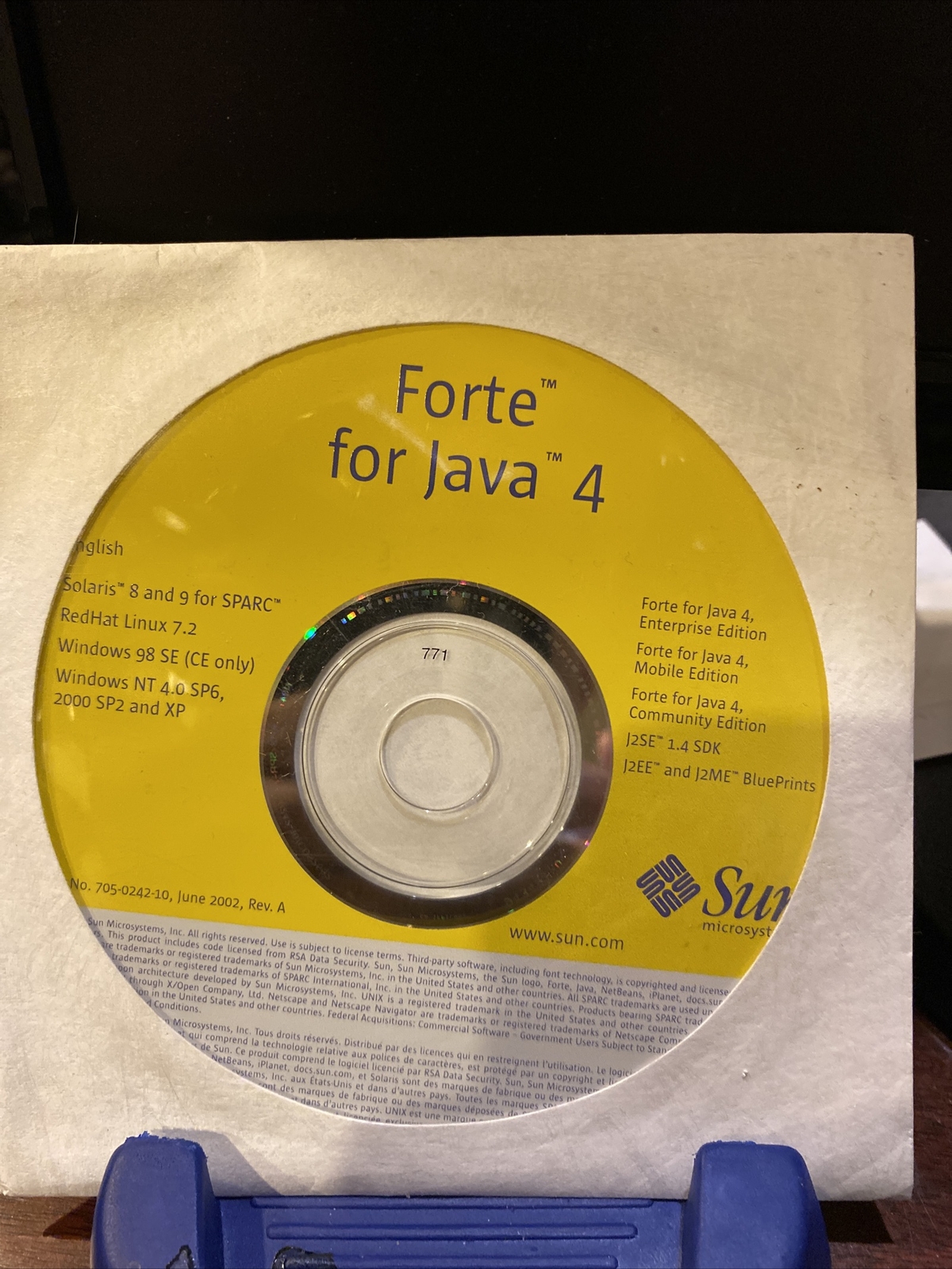 Brand New Forte for Java 4 CD. Solaris, Linux, Windows, etc Much More