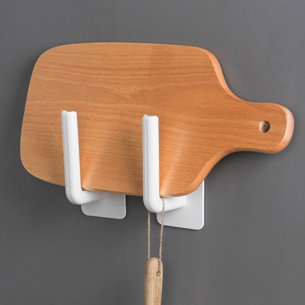 8 Pcs Sticker Hooks for Hanging Plastic Sticky Adhesive Towel Removable