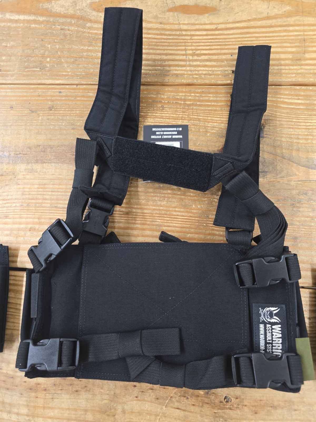 Warrior Assault Systems Pathfinder Chest Rig Black PCR-BLK