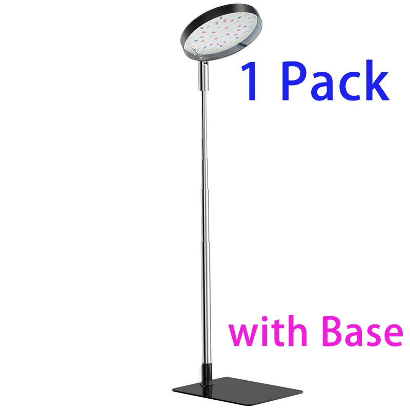 Full Spectrum LED Grow Light 48 LEDs Indoor Plants Timer 10 Brightness