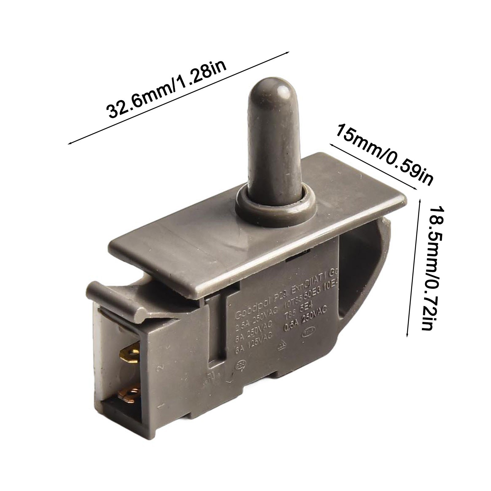 Push Buttons for Refrigerator Doors Dual Pack Lighting Controls Available