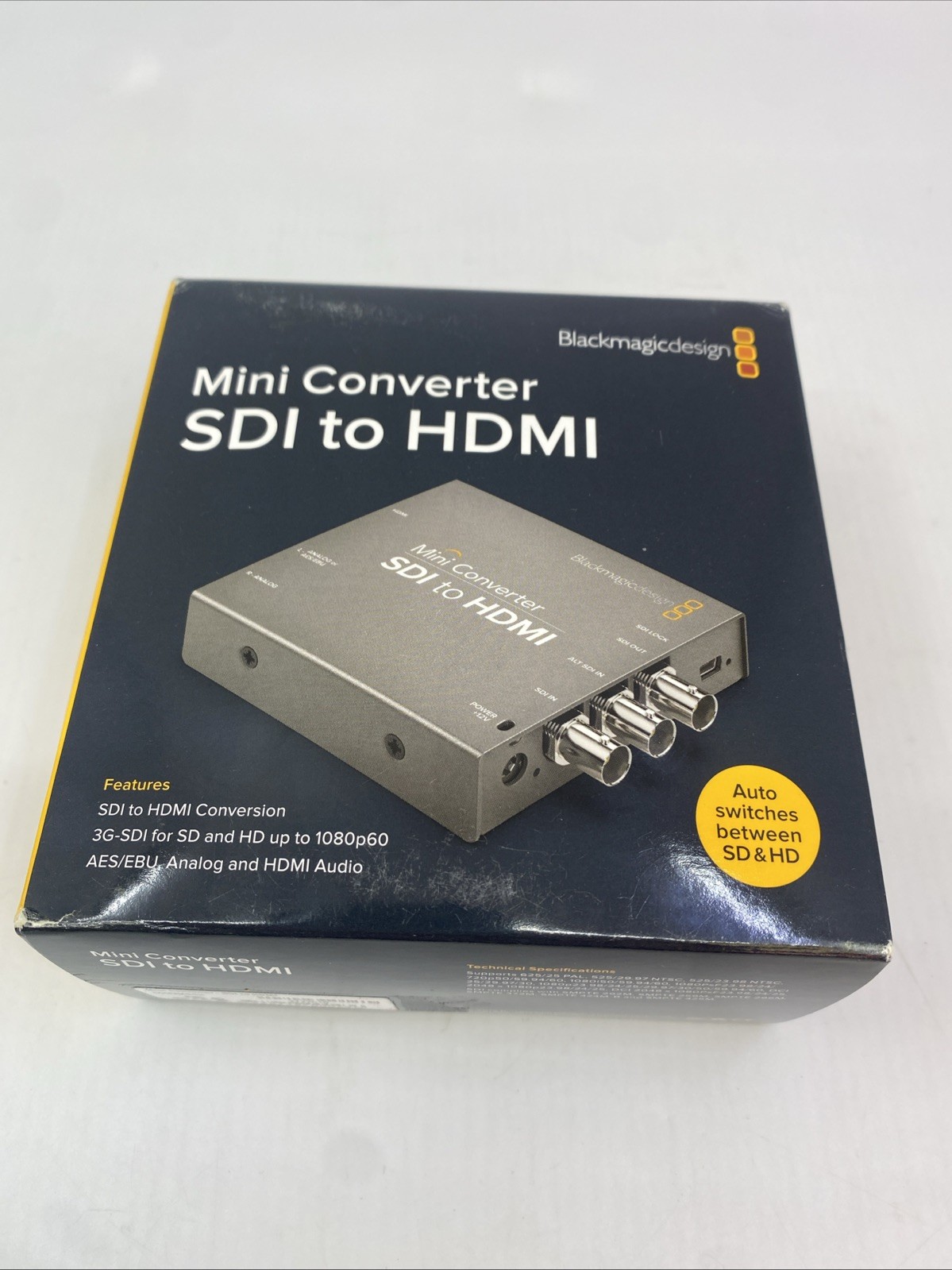 Blackmagic Design Mini Converter SDI to HDMI WITH Embedded Audio