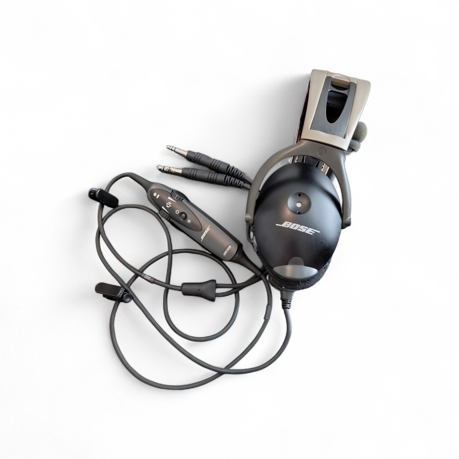 Bose X Aviation A10 Dual GA Plugs Headset AHX-32-01 W/ UFlyMike Accessory