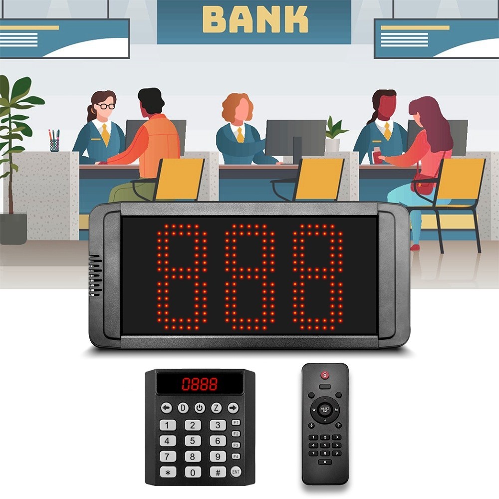 Queuing Wireless Calling System Restaurant Pager Customer Waiting Number System