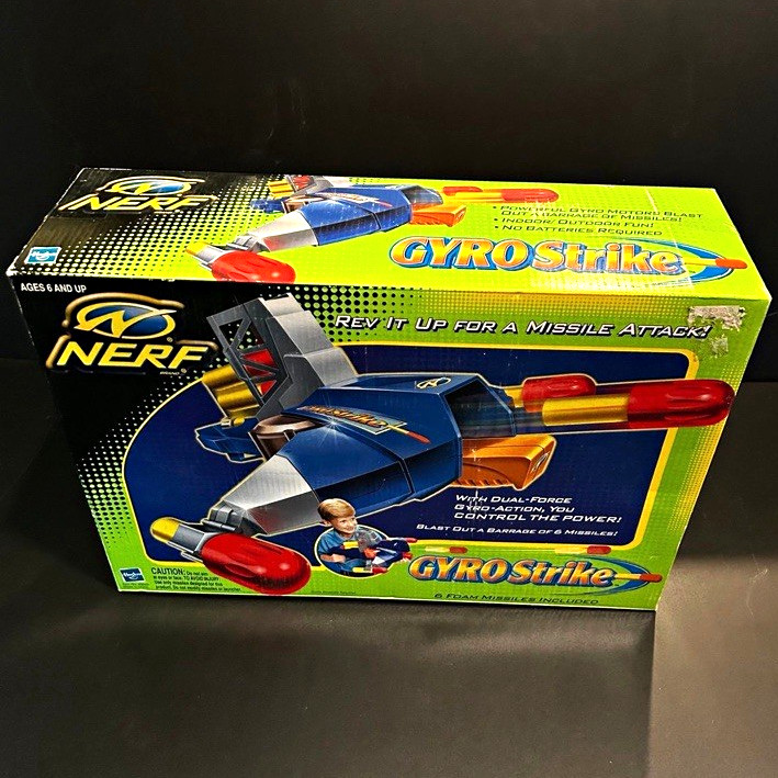 Vintage NERF GyroStrike mint