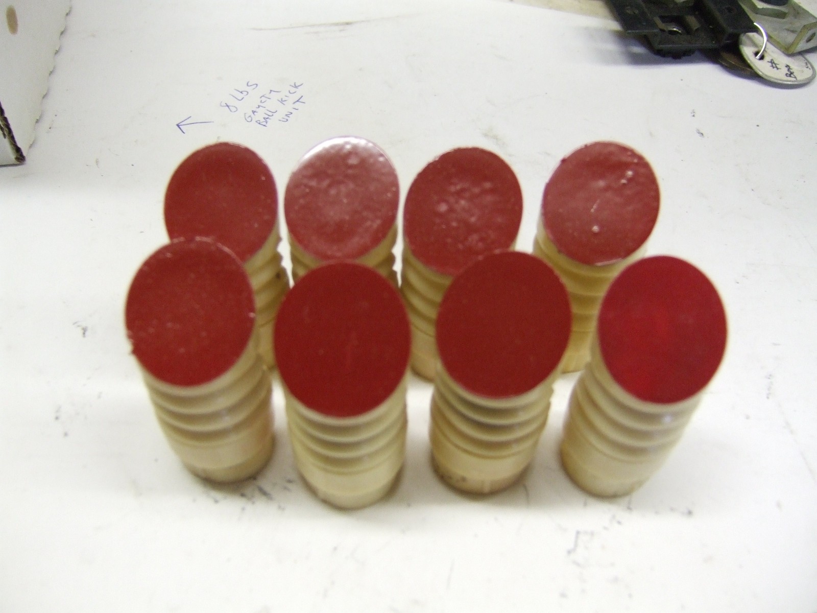 Bally bingo pinball   CANDLES  (8)