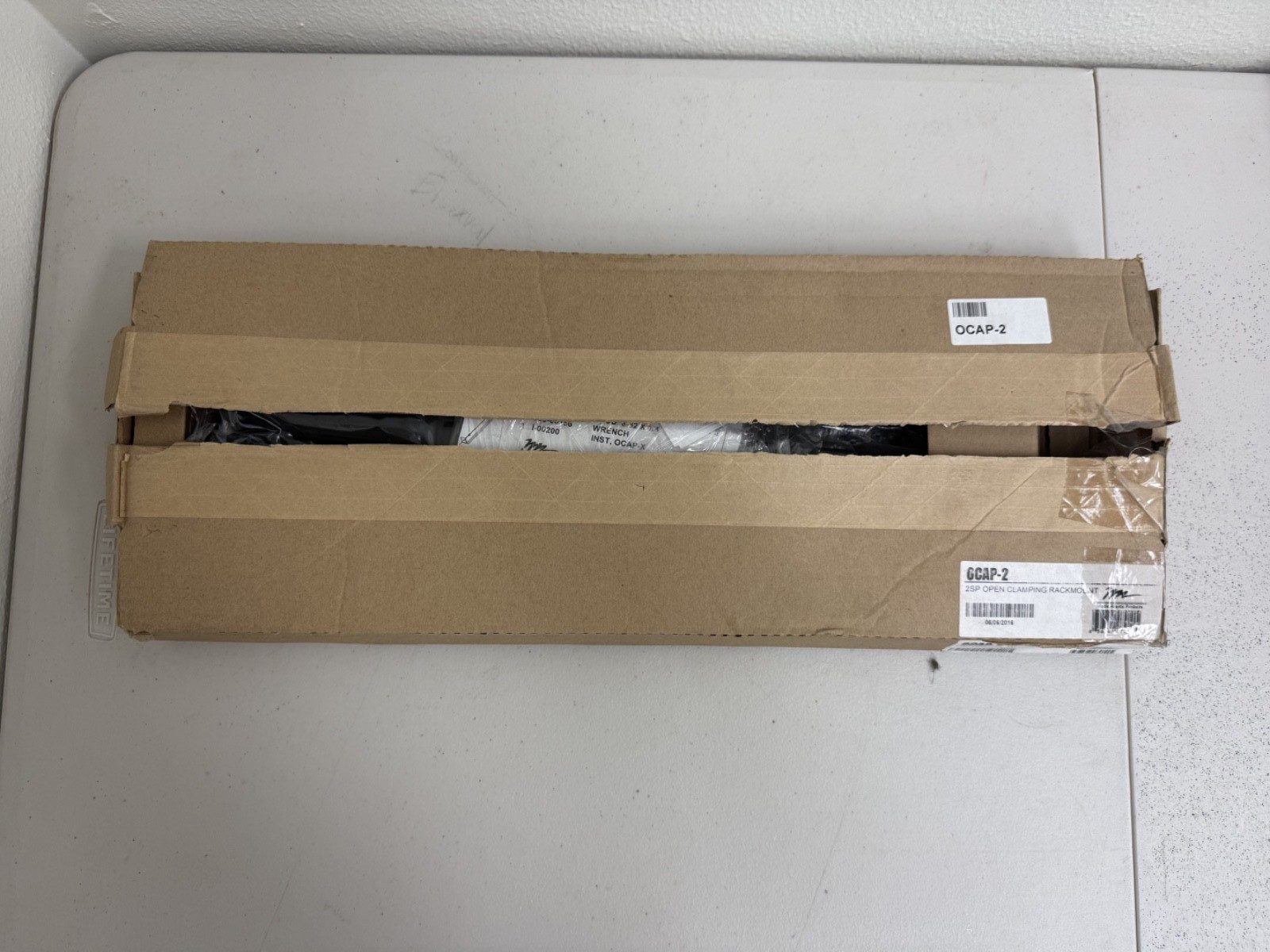 Middle Atlantic 2U OCAP-2 2 Space Open Clamp Adjustable Rack Shelf