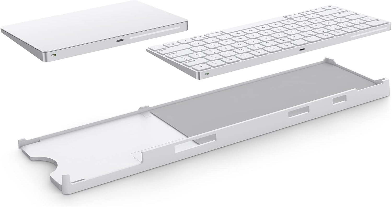 Stand Compatible with Apple Magic Wireless Keyboard and Apple Magic Trackpad ...