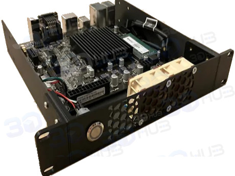 1U 10" Mini-ITX Rackmount Case - Compact Server Housing