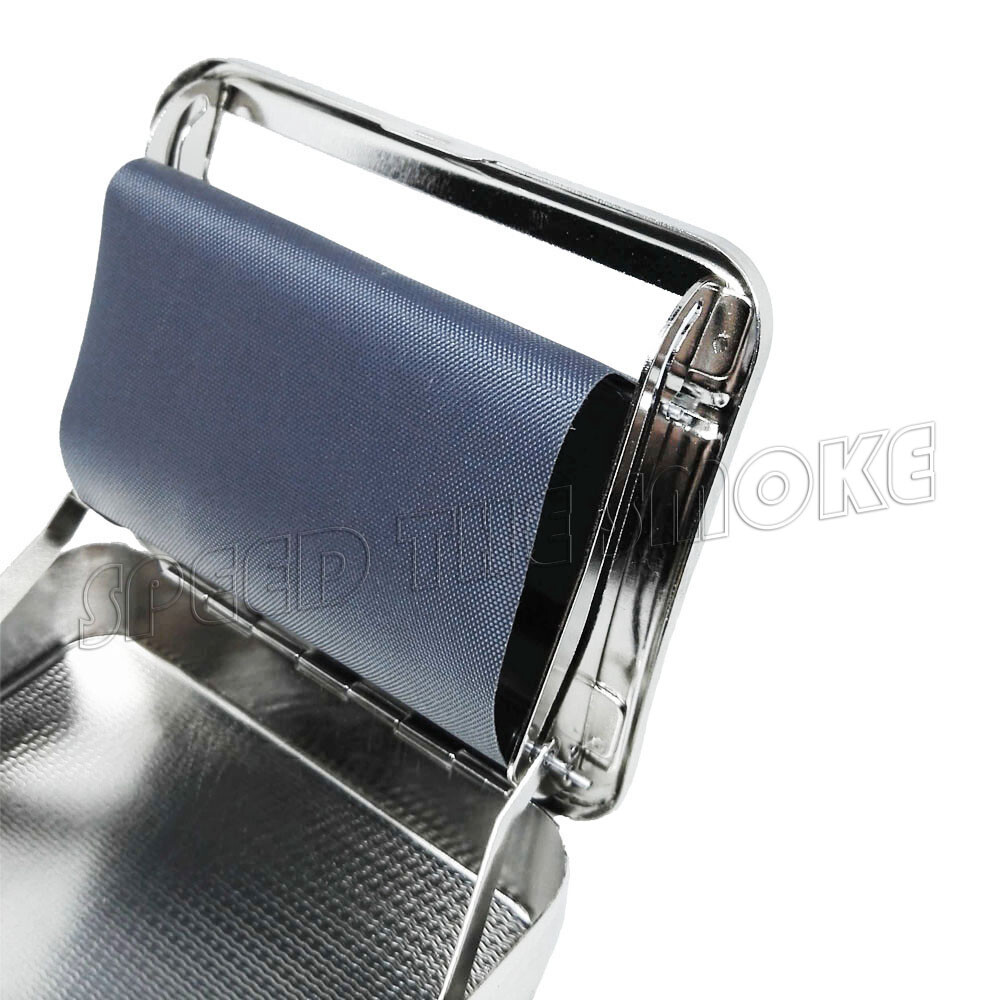 New 78mm 1 1/4 Size Automatic Cigarette Tobacco Metal Rolling Machine Roller