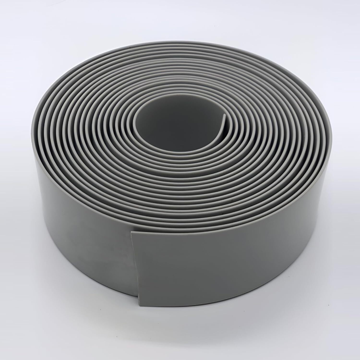 GRAY 2" Wide 20' Length Chair Vinyl Strap Strapping for Patio Lawn Grey