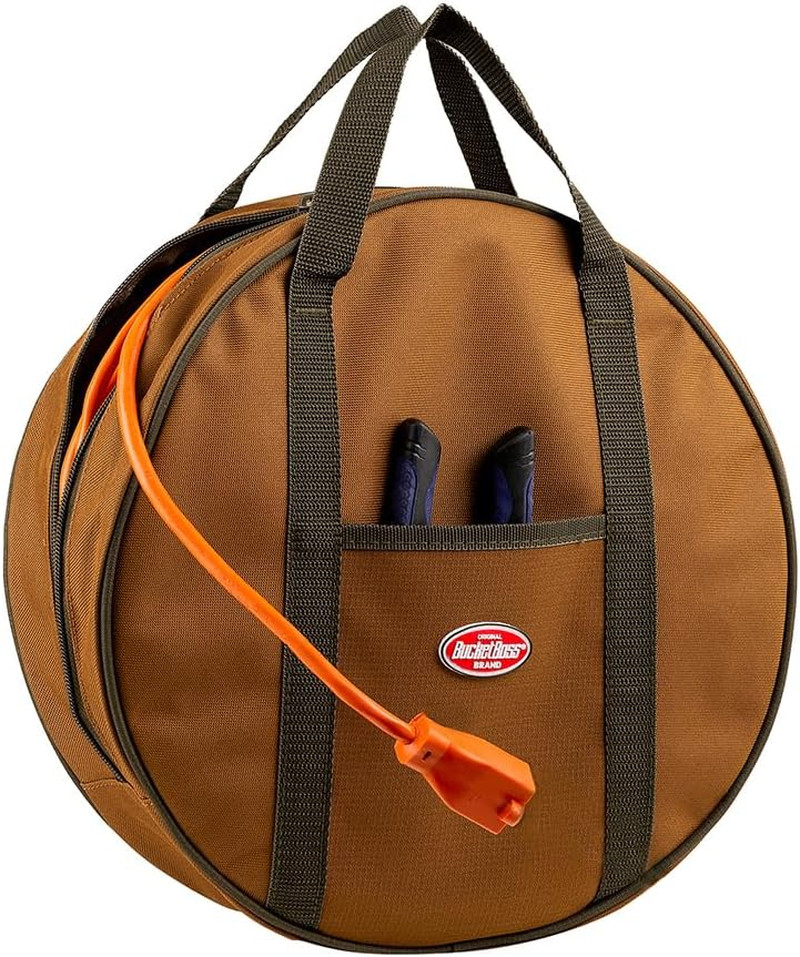 Cable Bag in Brown, Brown