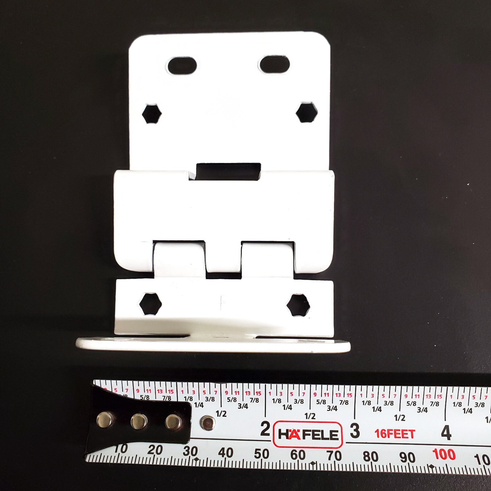 TERRY Hardware Institutional 5-Knuckle 2.75"H Hinge 0.75" Door Thickness White