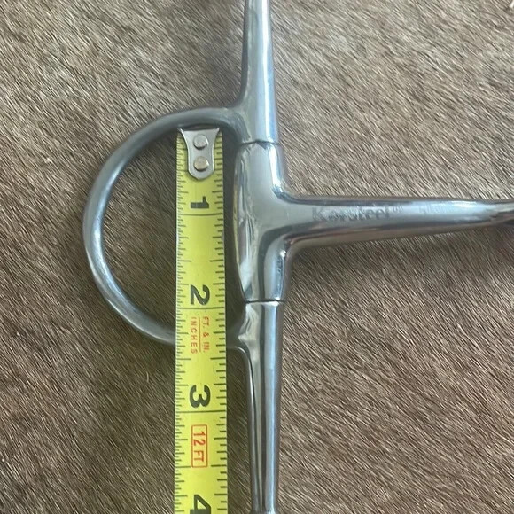 JP Korsteel Full Cheek Eggbutt Snaffle