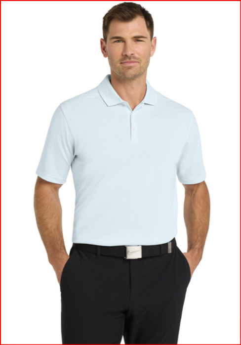 New Nike Dri-FIT Micro Pique 2.0 Polo. NKDC1963 Blue Tint Large