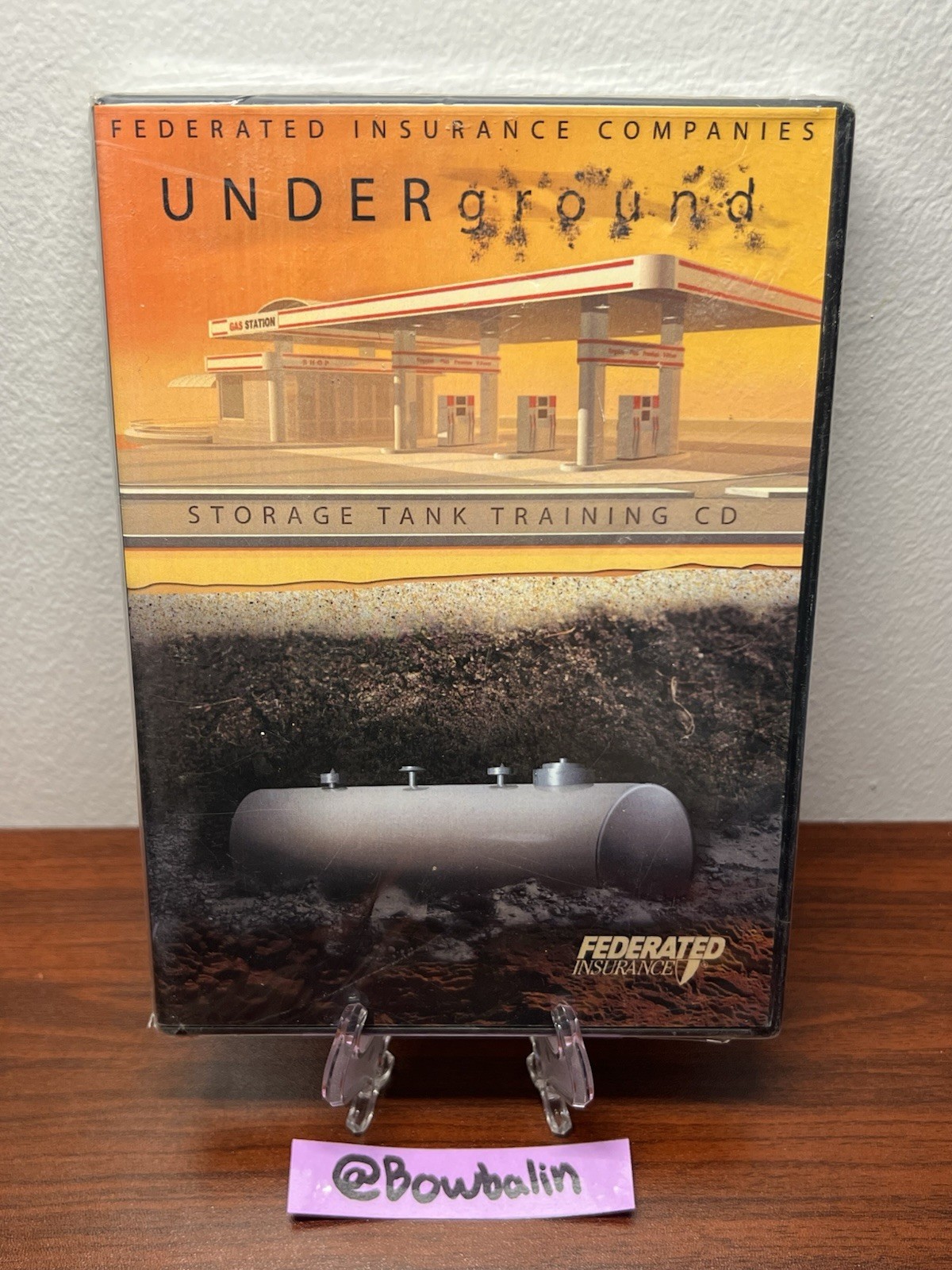 Federated Insurance Companies Underground Storage Tank Training CD-Rom 2009 New!