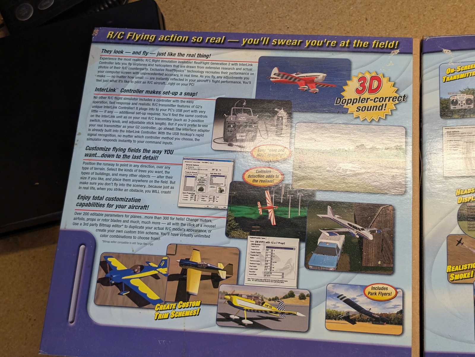 Great Planes RealFlight G2 R/C Flight Simulator USB InterLink USB Controller