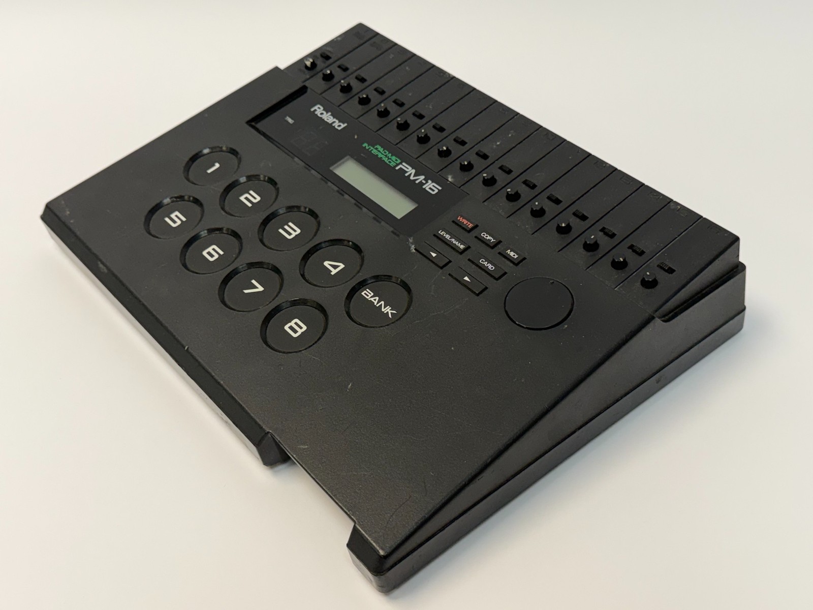 Roland PM‑16 Pad‑MIDI Interface Unit – Vintage Drum Trigger Module